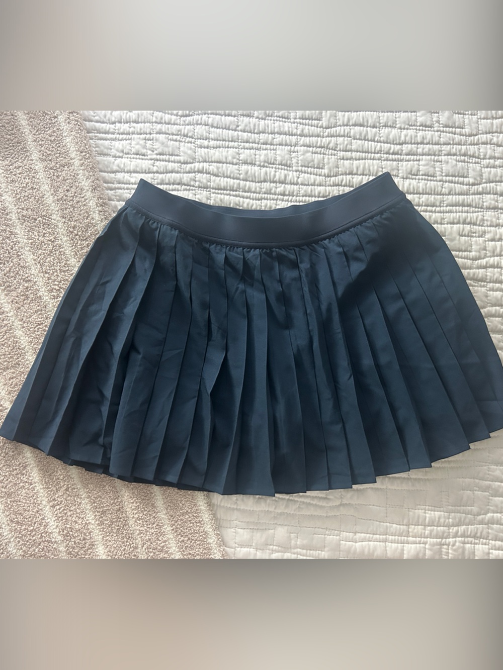 lululemon athletica Pleated Navy Mini Skort